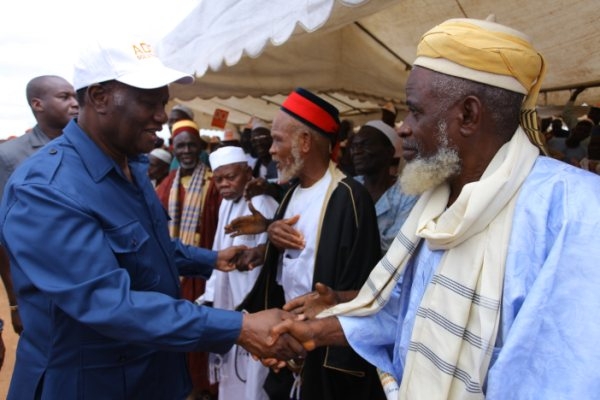 Présidentielle : Tournée d`Alassane Ouattara à Mankono et de Mabri Toikeusse à Daloa